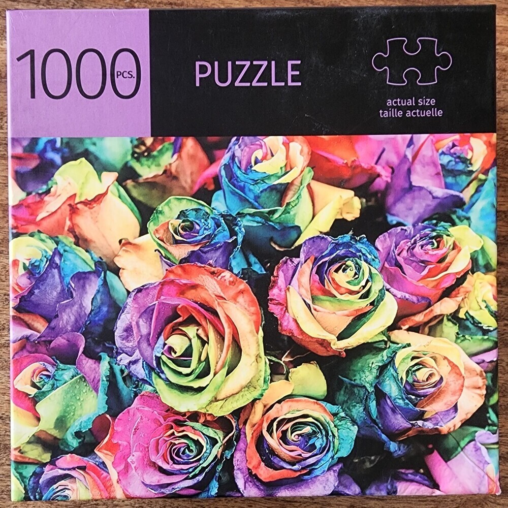 NEW Painted Roses Rose Petal Puzzle | GiftCraft | 1000 pcs